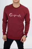 Dynamo Erkek Bordo Sweat 6793 - 1