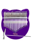 Midex KLX-660 Mor Renk Cam Kalimba 17 Tuşlu Full Set - 2