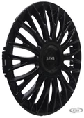 Jant Kapağı Kırılmaz 15" Universal İthal Parlak Siyah Model (1 ADET OLARAK) (Çıkartma Hediyeli) - 2
