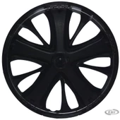 Jant Kapağı Kırılmaz 15" Clio 4 Parlak Siyah Model (1 ADET OLARAK) (Çıkartma Hediyeli) thumbnail 3