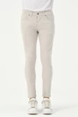 Erkek Sknny Fit Jogger Kot Pantolon Taş - 7