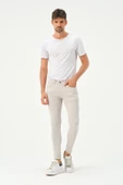 Erkek Sknny Fit Jogger Kot Pantolon Taş - 12