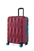 Büyük Boy Valiz 4x2 Teker Bordo 1167 - 1
