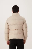 Erkek Regular Fit Şişme Mont Taş - 12