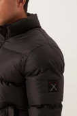 Erkek Regular Fit Şişme Mont Siyah - 4