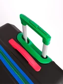 Kabin Boy %100 Polikarbon Valiz 4x2 Teker Siyah 1089 - 6