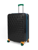 Kabin Boy %100 Polikarbon Valiz 4x2 Teker Siyah 1089 - 1