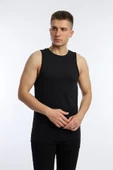 Erkek Slim Fit Atlet Siyah - 2