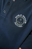 Erkek Relaxed Polo Yaka T-Shirt Petrol - 8