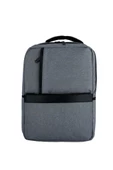3 Bölmeli Sırt Çantası (Laptop Bölmeli) Gri 5152 - 1