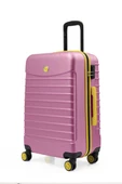 Orta Boy Valiz 4x2 Teker Pembe 1168 - 1