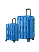 2'li Valiz Seti Büyük Boy - Kabin Boy Mavi 1167 thumbnail 1