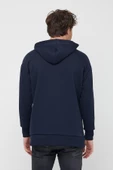 Ünisex Fermuarlı Sweatshirt  Lacivert - 3