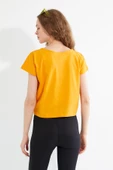 Kadın T-shirt Sarı - 10