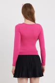 Kadın allegro T-shirt Pembe - 4