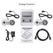BYOZTEK 621 Retro HD Super Mini Konsol  1080P TV AV/HDMI  621 8Bit Games  - 2