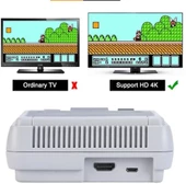 BYOZTEK 621 Retro HD Super Mini Konsol  1080P TV AV/HDMI  621 8Bit Games  - 3