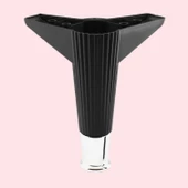 Elista Mobilya Ayağı Sehpa Tv Ünitesi Ayakları Yükseltici 15 Cm Siyah Krom 4 Adet thumbnail 7