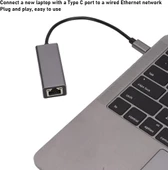 Alfalink AL-C70 USB To Type-C  3.0 Gigabit Ethernet Adaptör - 3