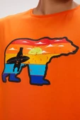 Bad Bear GLEEN T-SHIRT ORANGE Erkek Tişört Turuncu S-XXL - 4