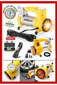 12V Full Taşınabilir 150 Psı Araba Oto Araç Lastik Şişirme Pompası Metal Gövde Kompresör Set - 2