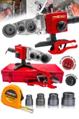 PROXTECH Çift Residanslı Isı Ayarlı Profesyonel Pprc Büyük Boru Kaynak Makinesi Metre-Makaslı Set thumbnail 1