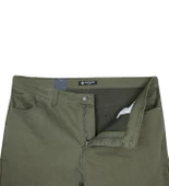 Erkek Büyük Beden 110 Kilo-172 Kilo Arası İçin Uygun Likralı Kanvas Pantolon Haki - 9