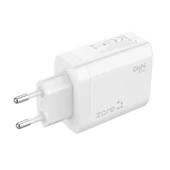 Vendas Zore Always-01 GaN Tech Type-C PD4.0 USB-A QC3.0 Hızlı Şarj Özellikli Seyahat Şarj Başlığı 65W - 5