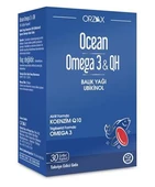 Ocean Omega 3 & QH 30 Yumuşak Kapsül - 1