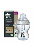Tommee Tippee PP Closer To Nature Biberon Açık Yeşil 260 ml Panda Resimli - 1