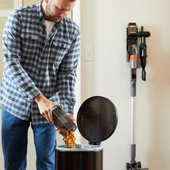 WORX WX038 20Volt 2.0Ah. Li-ion 105Watt Çift Akülü Kömürsüz Siklonik Sistem Şarjlı Dikey Süpürge - 12