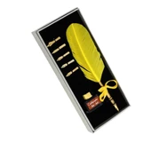 Steel Pen Kuş Tüyü Divit Kalem Seti Kaligrafi Kalemi - 5