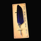 Pigado Özel İşlemeli Kuş Tüyü Divit Kalem thumbnail 1