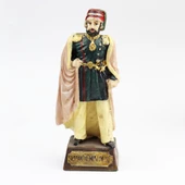 Özel Tasarım Polyester Tekli Osmanlı Padişahları Dekoratif Biblo - 8