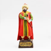 Özel Tasarım Polyester Tekli Osmanlı Padişahları Dekoratif Biblo - 1