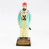 Özel Tasarım Polyester Tekli Osmanlı Padişahları Dekoratif Biblo - 10