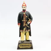 Özel Tasarım Polyester Tekli Osmanlı Padişahları Dekoratif Biblo - 9