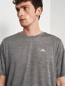 Trespass Raeran Technical Erkek Tişört Gri MATOTSTR0063 thumbnail 3