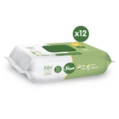 Sleepy Doğal Organik Pamuklu Temizlik Havlusu 12X50 - 2