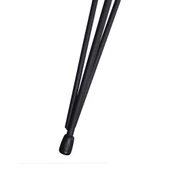 İzmir 3 lü Metal Firkete Ahşap ve Kütük Sehpa Ayağı 48 cm - 2