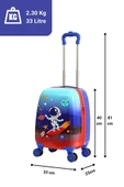 Astranot Policarbon Çocuk Valizi 0249 thumbnail 4