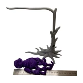 3D Hareketli Oyuncak Tembel Hayvan (Sloth) Ağaç Dekoru Dahil - Mor thumbnail 7