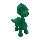 3D Hareketli Oyuncak Brakiyozor (Brachiosaurus) Dinozor - Yeşil thumbnail 5