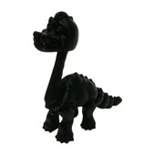 3D Hareketli Oyuncak Brakiyozor (Brachiosaurus) Dinozor - Siyah thumbnail 1