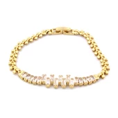 Su Yolu Bileklik Çelik Altın Kaplama Zincir Model BLK-1042 thumbnail 3