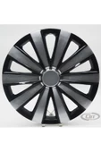 Jant Kapağı Siyah-gri Kırılmaz 16" Vw Model (Amblem Hediyeli) (1 Adet) thumbnail 1