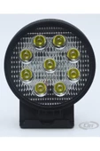 Yuvarlak Çalışma Lambası 9 Led Pro Seri - 2