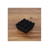 5 Adet Küllük Izgara Küllük Siyah Melamin Kül Tablası - 2