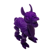 3D Hareketli Oyuncak Lama - Mor thumbnail 1