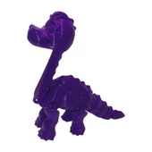 3D Hareketli Oyuncak Brakiyozor (Brachiosaurus) Dinozor - Mor thumbnail 6